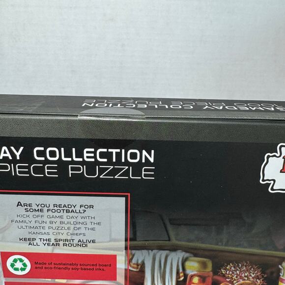 Sealed Kansas City Chiefs - NFL - 1000 Piece Puzzle Gameday Collection NEW KC - Picture 6 of 10